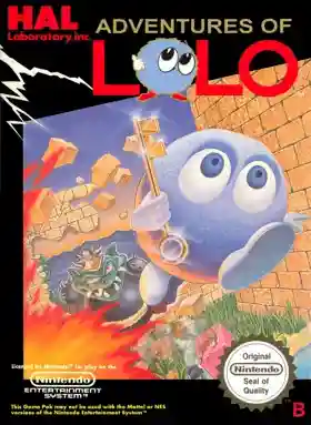 Adventures of Lolo (Europe)-Nintendo NES